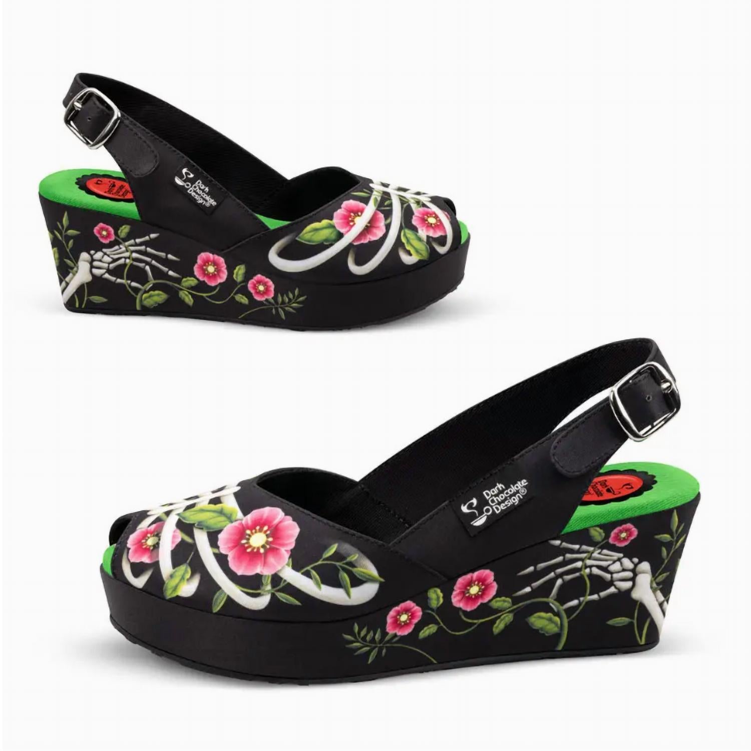 Hot Chocolate Design - Women's Chocolaticas Necroflora Sandal