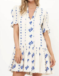 Oliphant - Smocked Drop Mini Dress