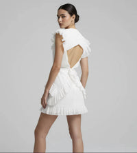 Lulus - Flutter Sleeves Dress