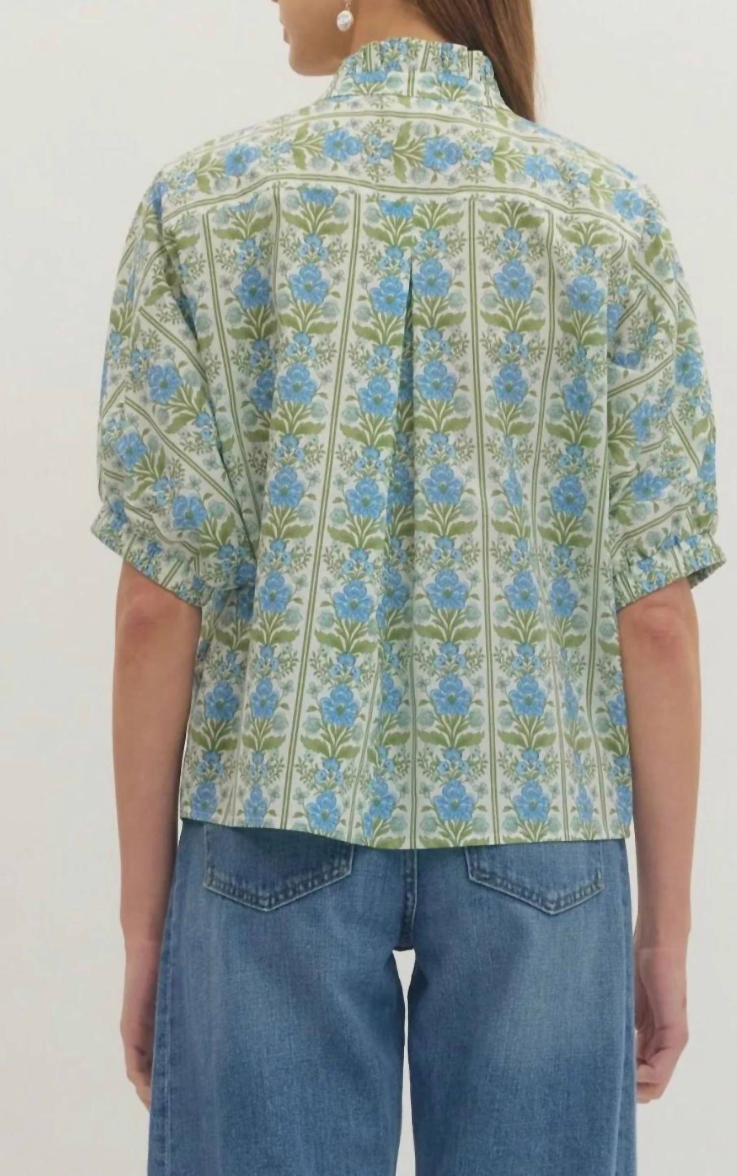 Entro - Floral Vines Top