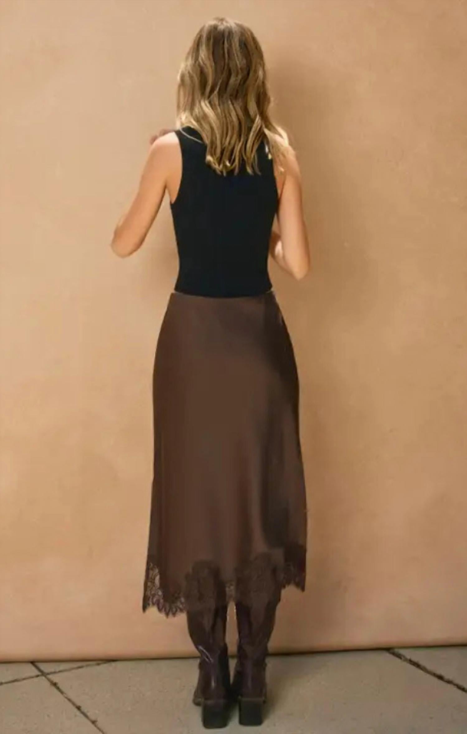 Mint Exclusives - Rose Dawn Slip Skirt