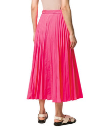 Valentino - Women's Tied-waist Pleated Skirt