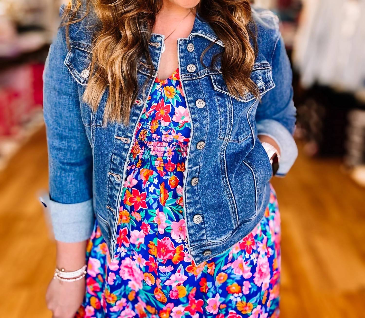 Judy Blue - Modern Mama Cropped Jacket