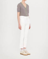 Frame - Pencil Crop Straight Leg Jeans