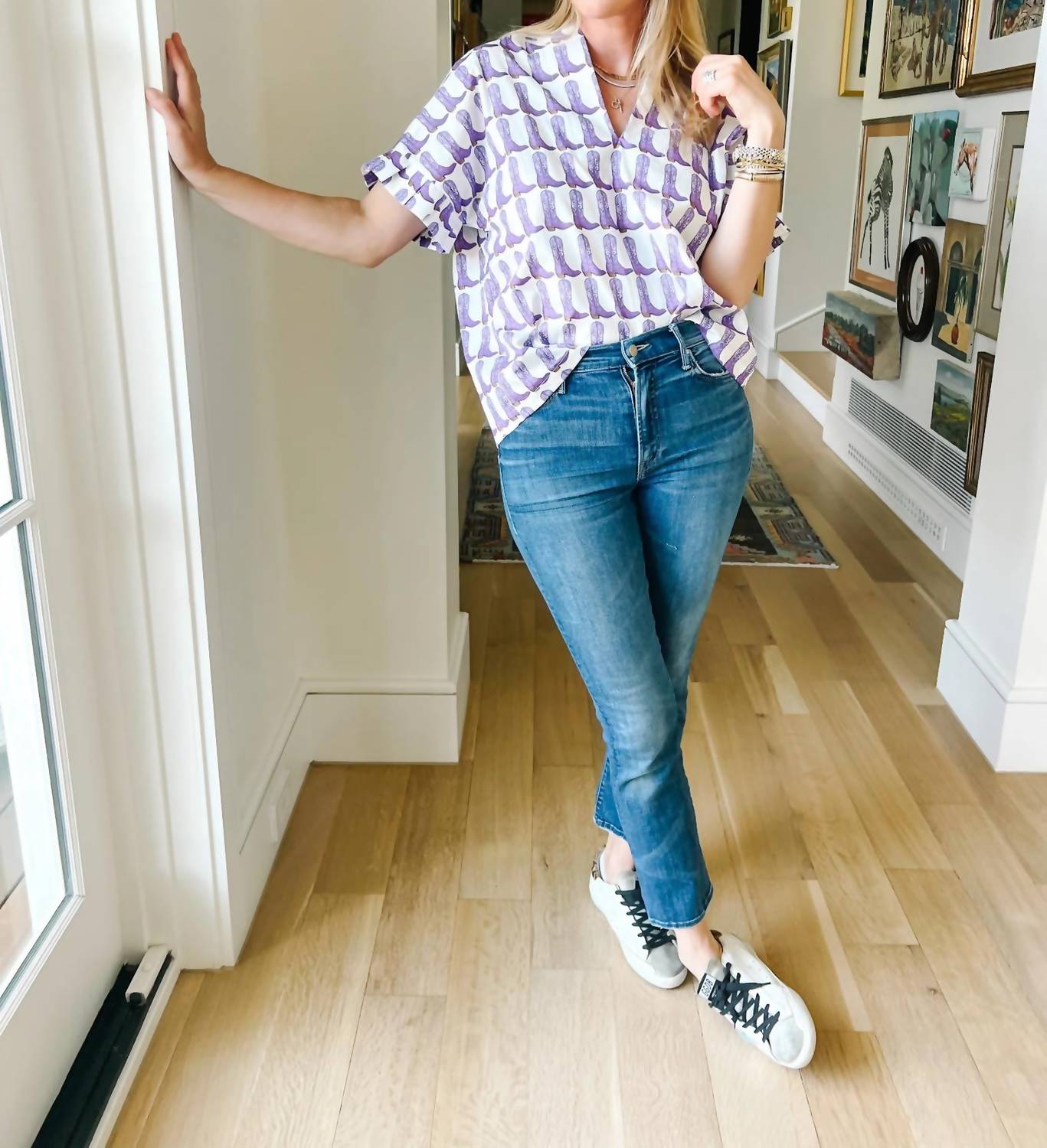 Brooke Wright - Pleated Kimono Top