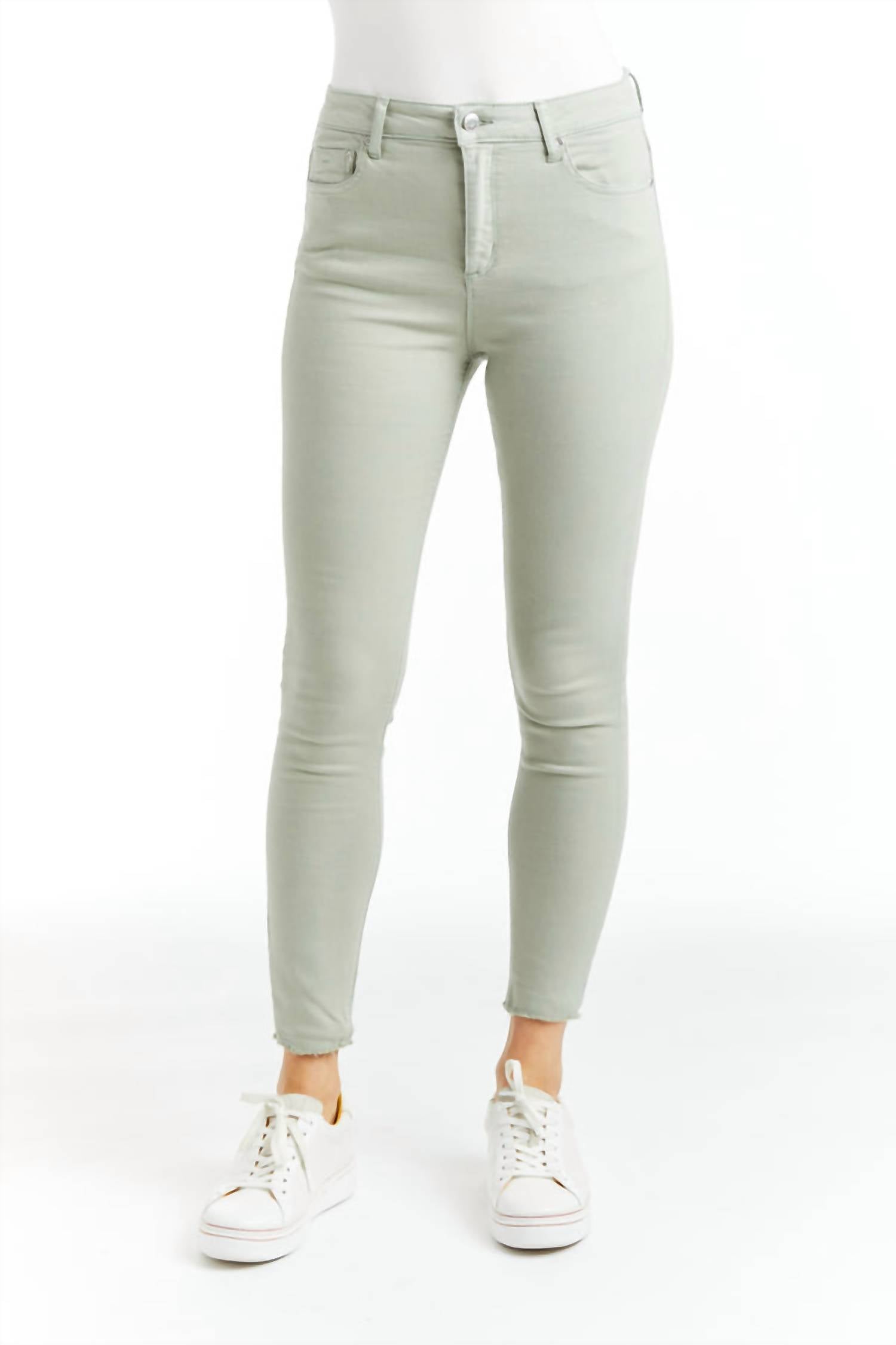 Mona High Waist Skinny Crop Jean