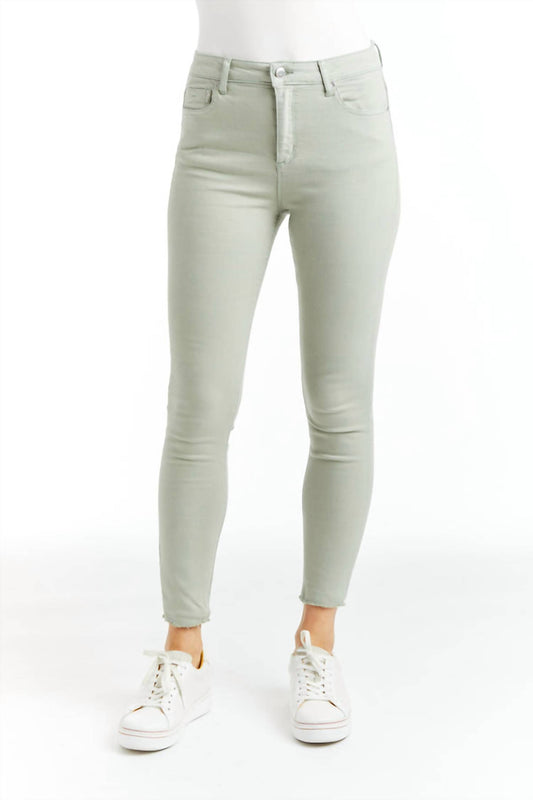 Mona High Waist Skinny Crop Jean