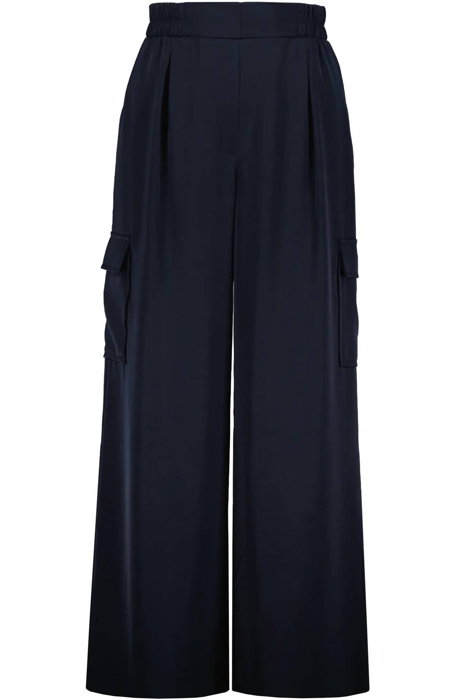 Bishop + Young - Pull-on Satin Cargo Pant