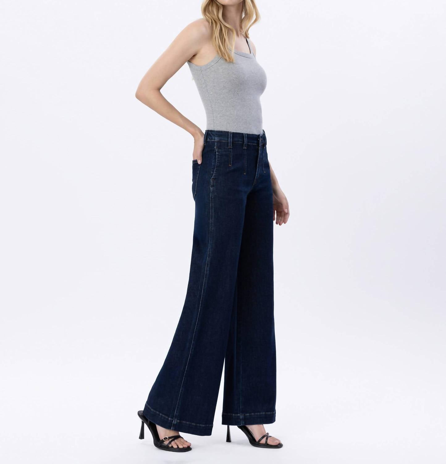 Flying Monkey - Traci Denim Trouser