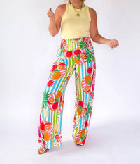 Karlie - Island Fruit Gauze Smock Pant