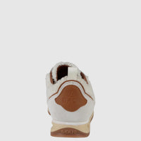 Back 70 Women's Jogger Ft Sneakers in milk ice cuoio 1 - women's sneaker - detail view
