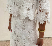 Tcec - Lace Maxi Skirt