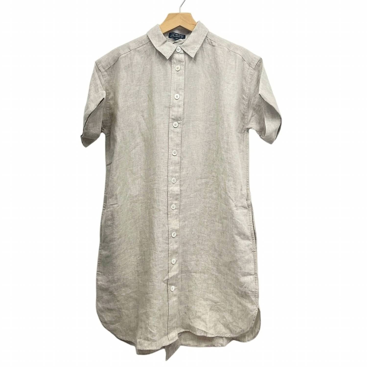 J.Crew - Capitaine Shirtdress In Linen