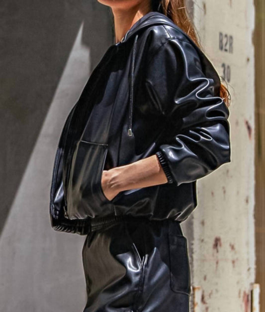 Rae Mode - Women's Lovell Faux Leather Jacket