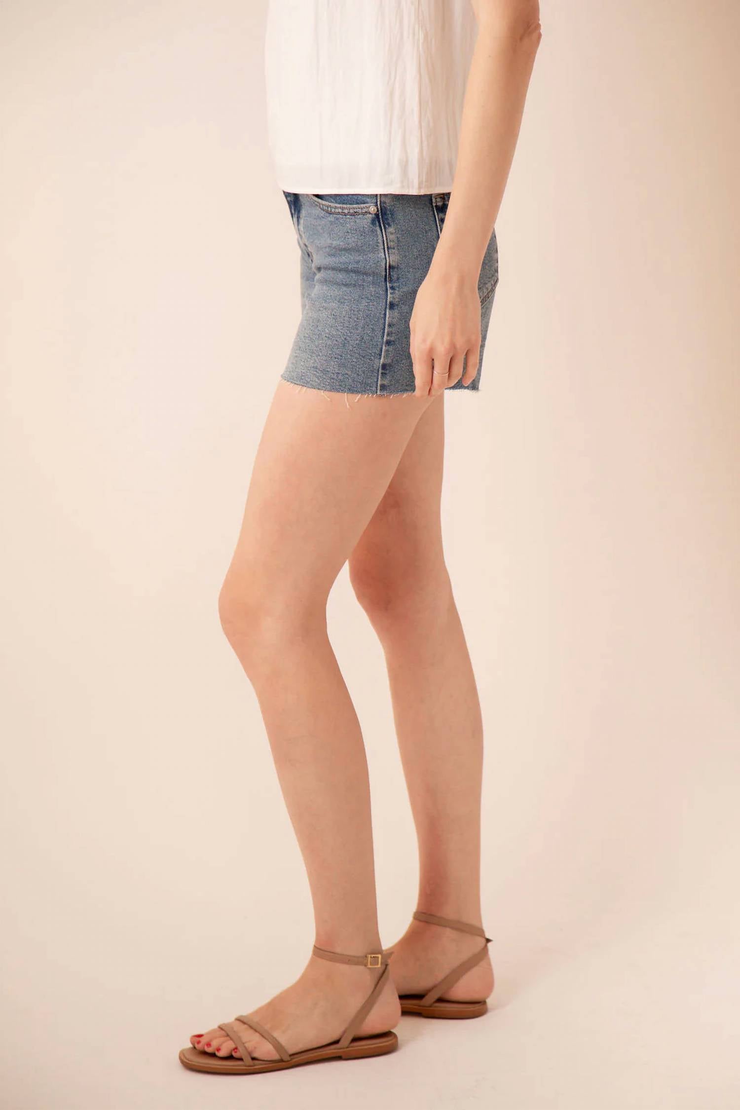 Just Black Denim - 90's Cut Off Shorts