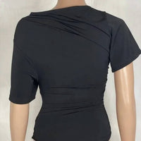 Khy - Women’s Asymmetrical Ruched Top