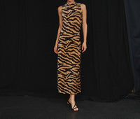 Able - Animal Print Maxi Dress
