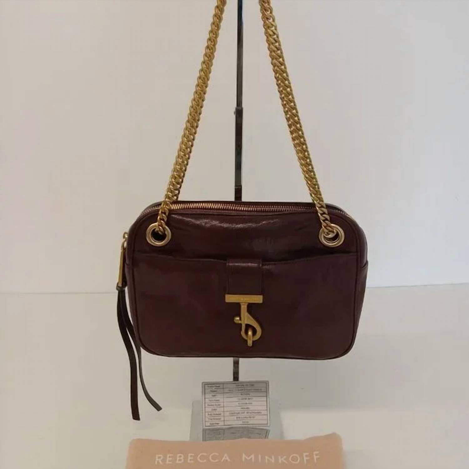 Rebecca Minkoff - Women's Leather Toaster Bag With Chain Strap