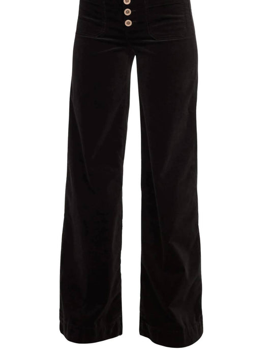 Ramy Brook - Cindy Velvet Wide Leg Jeans