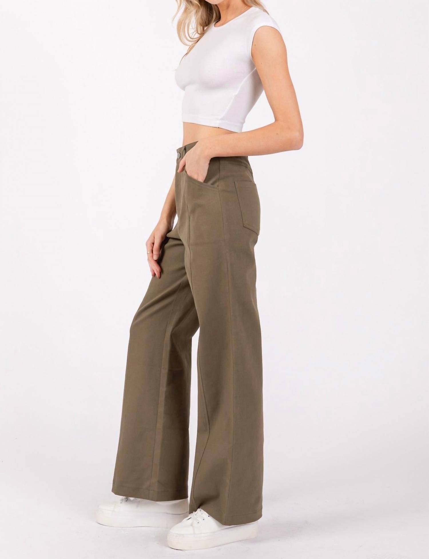 Calista - Adela Wide Leg Pants