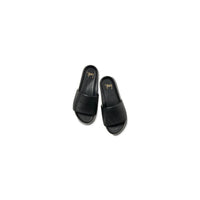 Beek - Women's Pelican Textile Leather Platform Sandal