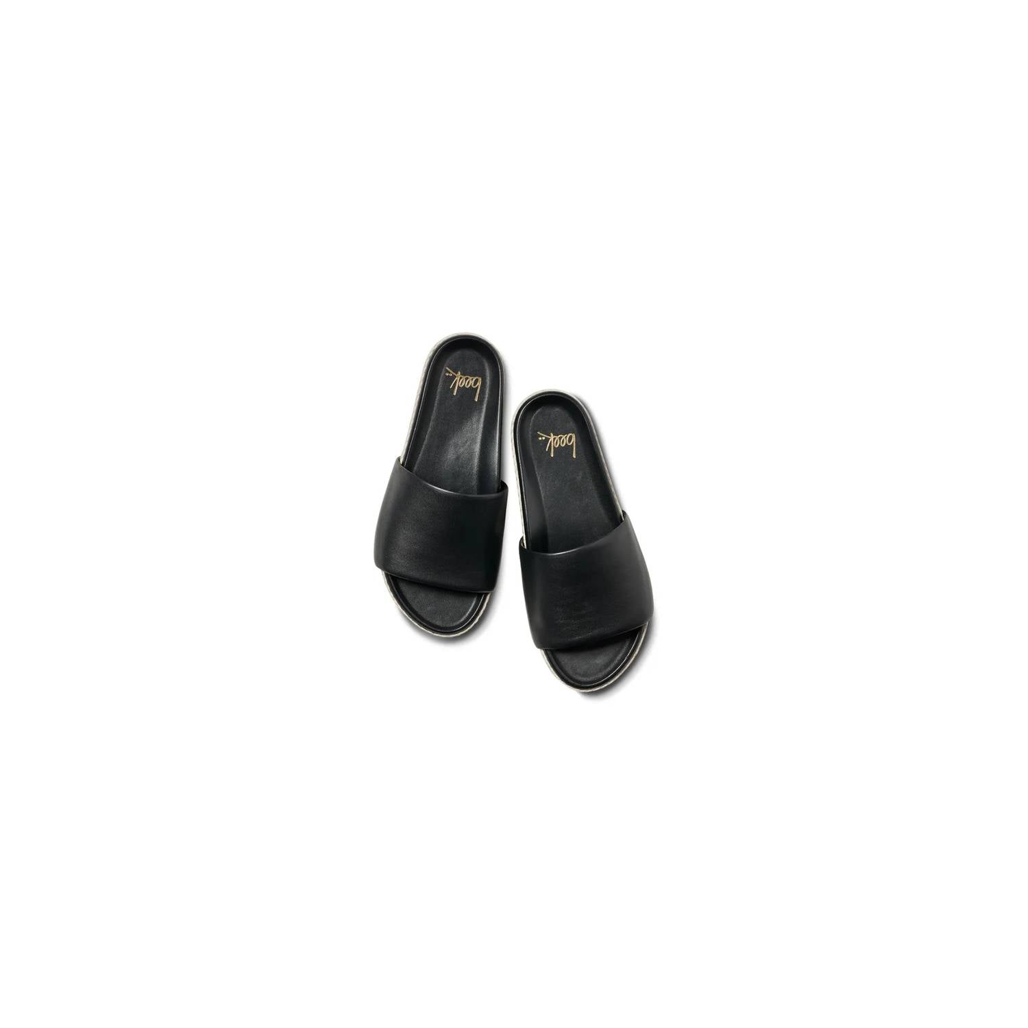 Beek - Women's Pelican Textile Leather Platform Sandal