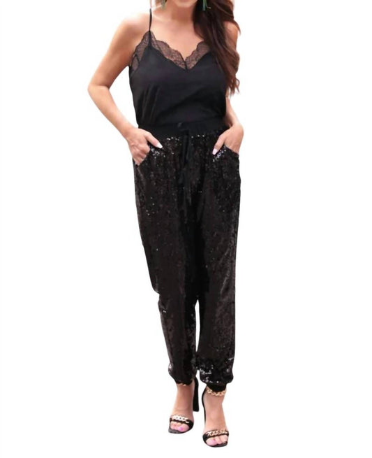 Jess Lea - Irina Sequined Joggers