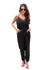 Jess Lea - Irina Sequined Joggers