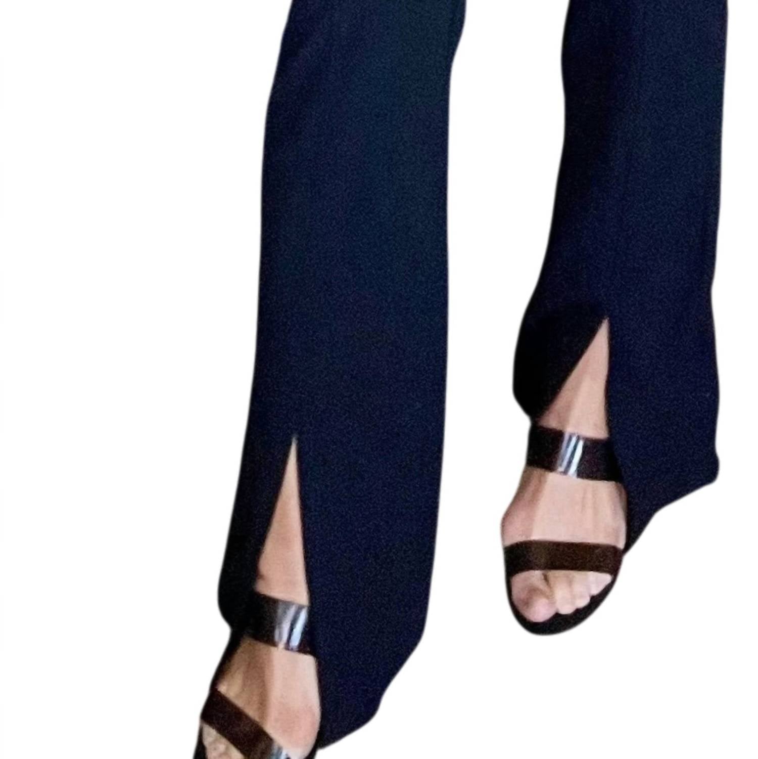 Anniewear - Women's Slit Hem Pants