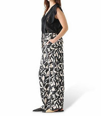Dex - HIGH WAIST WIDE LEG SATIN PANT
