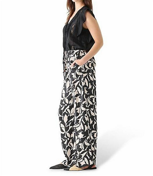 Dex - HIGH WAIST WIDE LEG SATIN PANT
