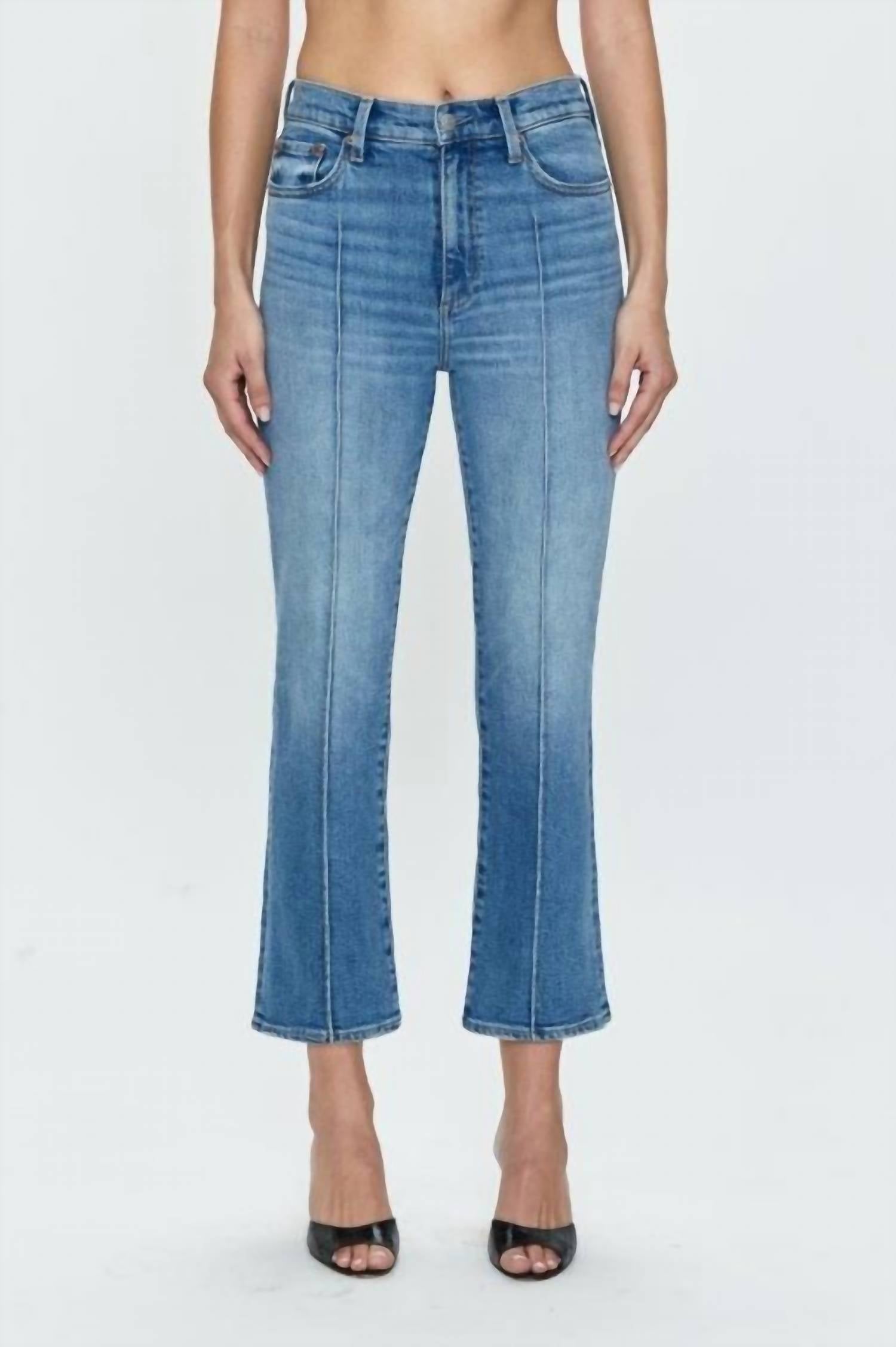Pistola - Women's Lennon Pintuck Highrise Crop Jeans