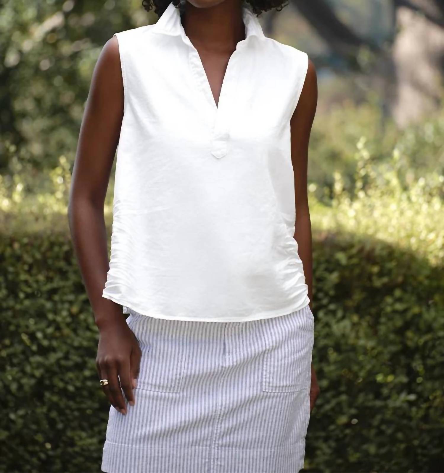 Frank & Eileen - Olivia Popover Henley Tank Top