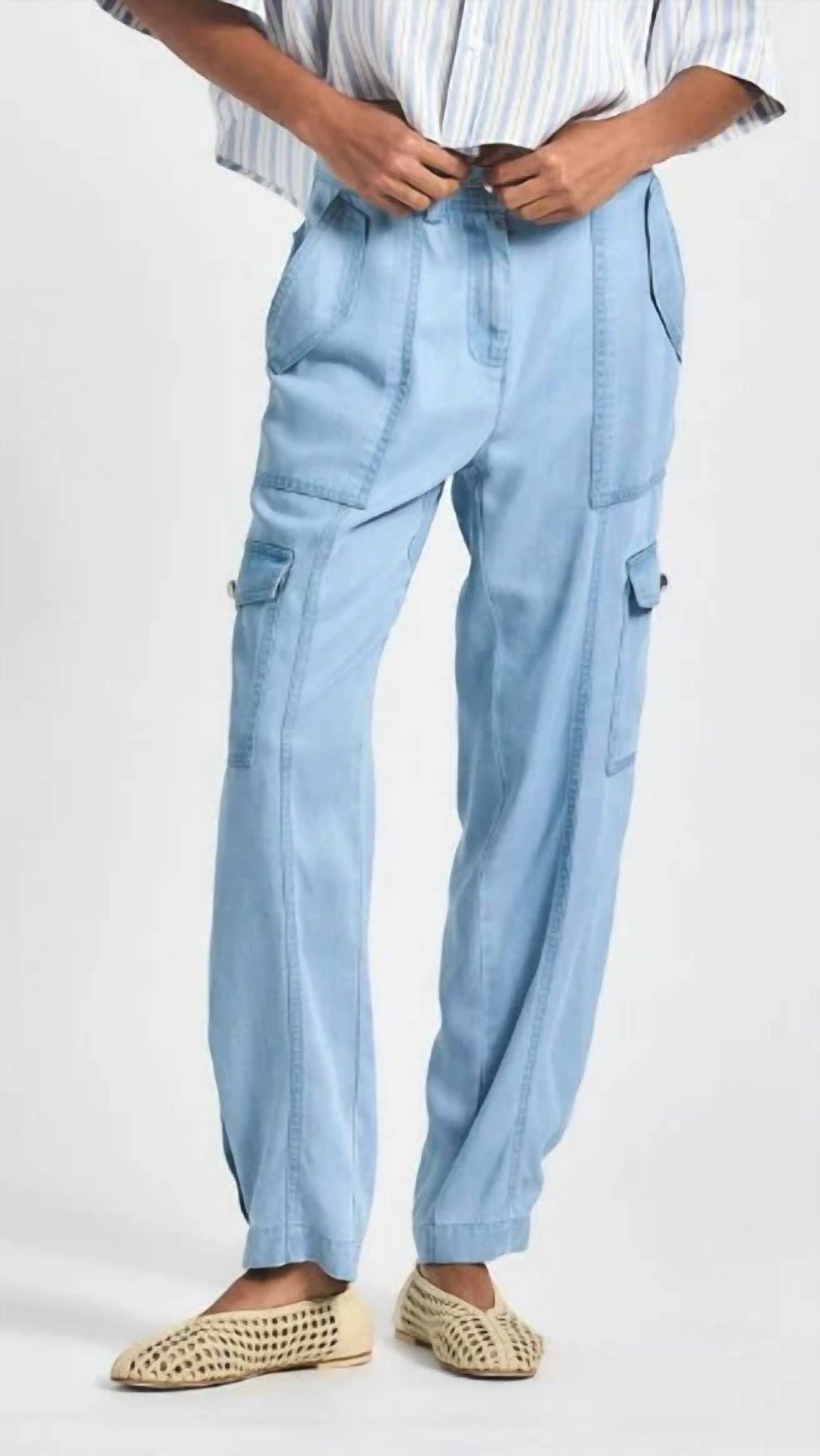 Derek Lam 10 Crosby - Amare Relaxed Fit Cargo Pants