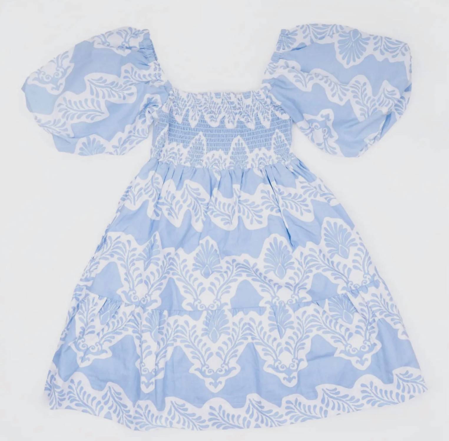 8 Oak Lane - Puff Sleeve Dress