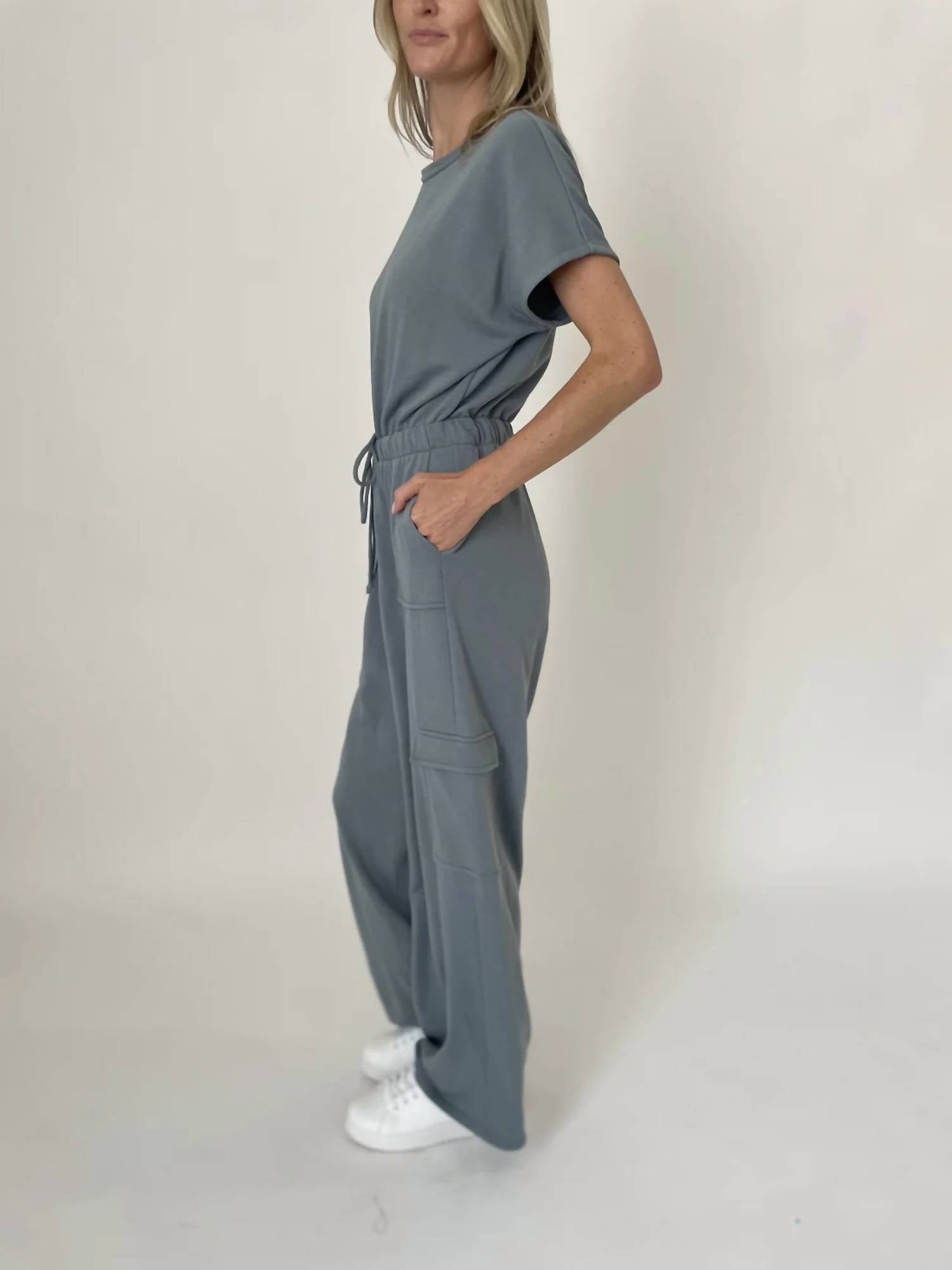 Six/Fifty - French Terry Phoenix Jumpsuit