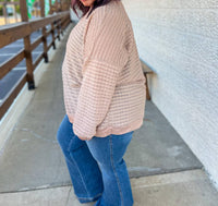 Heimish Usa - Mira Textured Long Sleeve Top