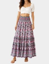 Bell By Alicia Bell - Paris Floral Maxi Skirt