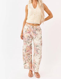 Entro - Blooming Fields Barrel Jeans