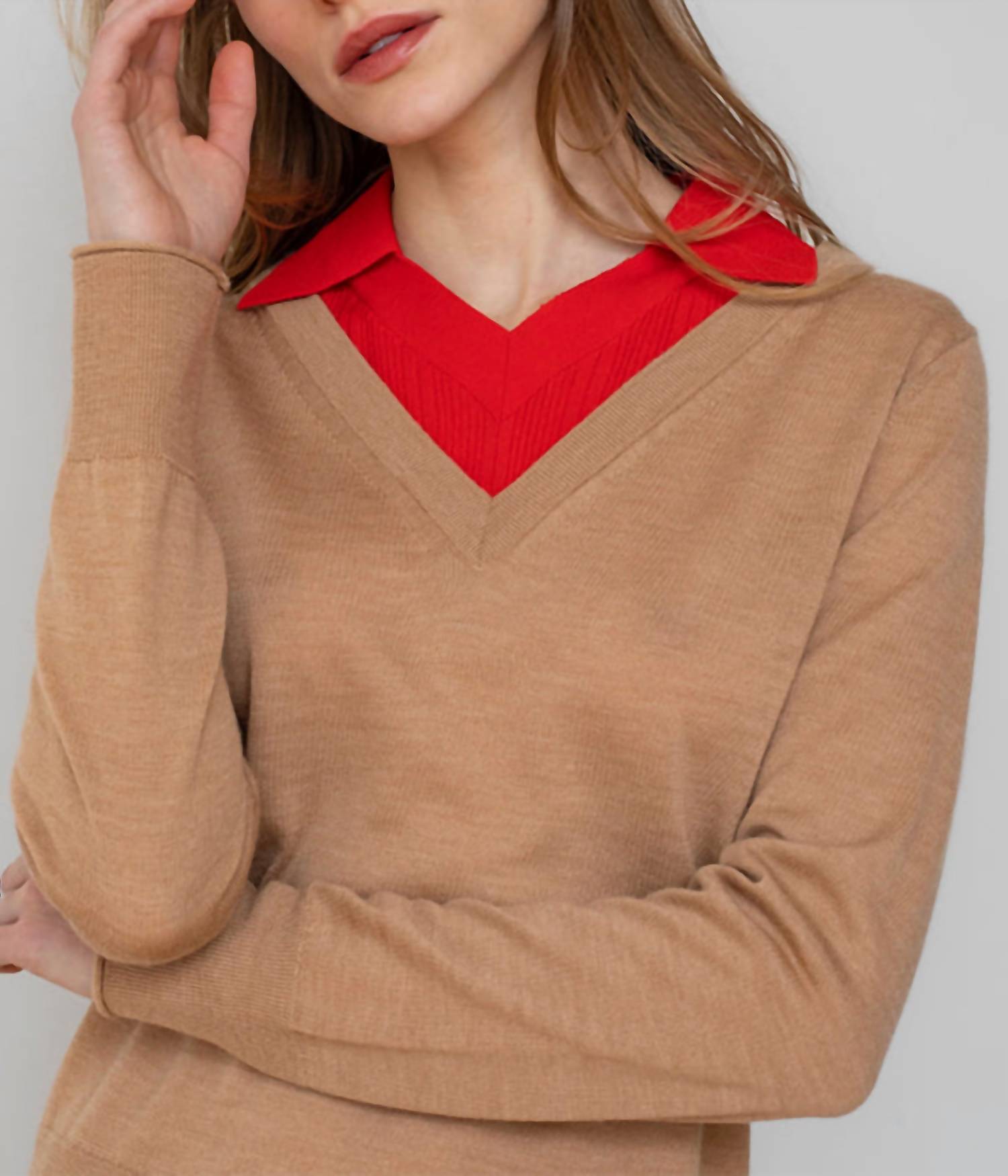 We-Ar4 - Dickie Knit Sweater