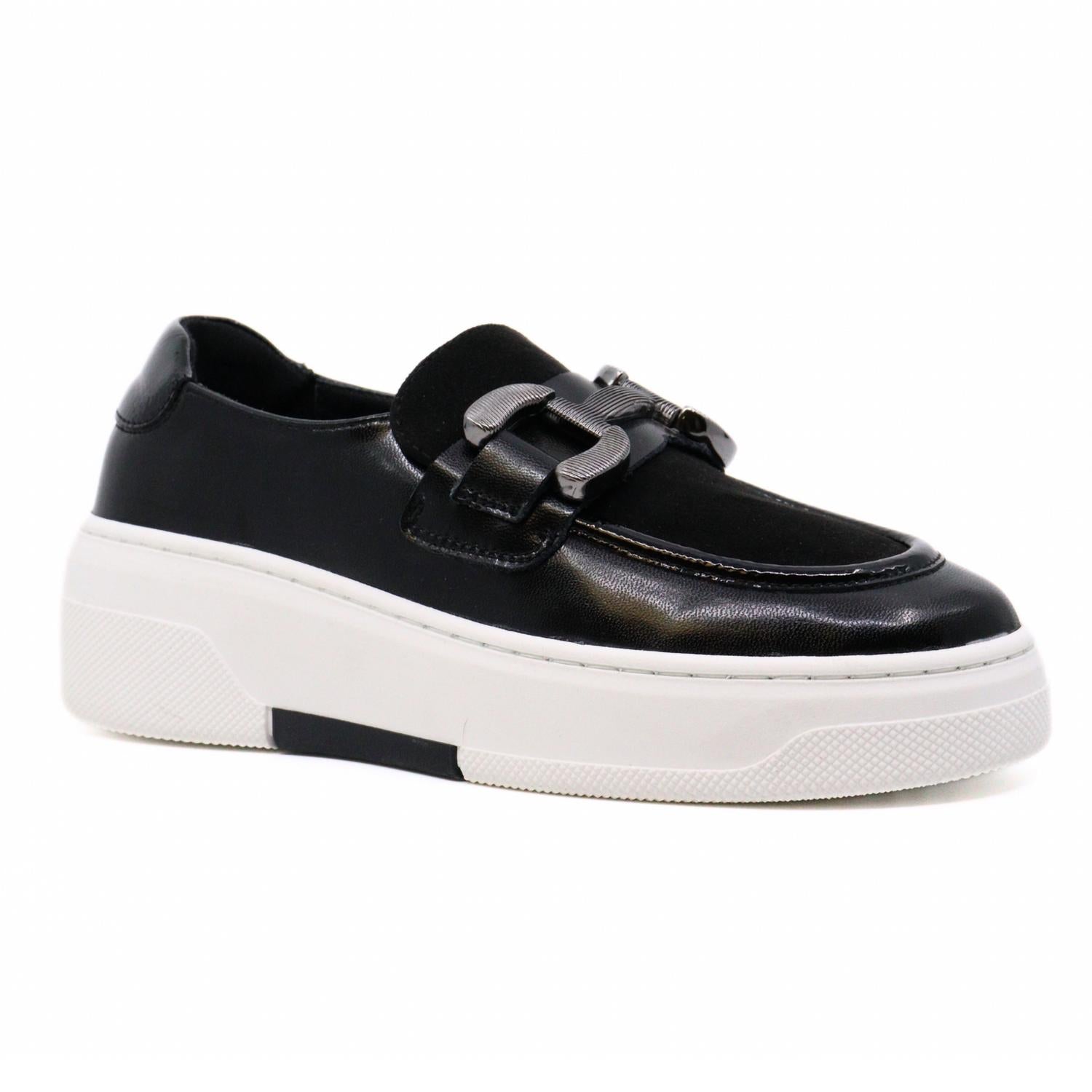 Ateliers Women's Verity Loafers in black - women's flats - alternate view