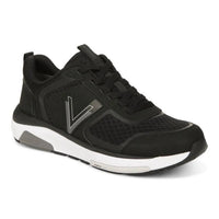 VIONIC Women's Walk Strider Sneaker in black charcoal - women's sneaker