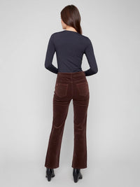 Charlie B - Straight Leg Corduroy Pants