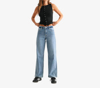 Jbd. - Slim Wide Leg Sweat-denim Jean