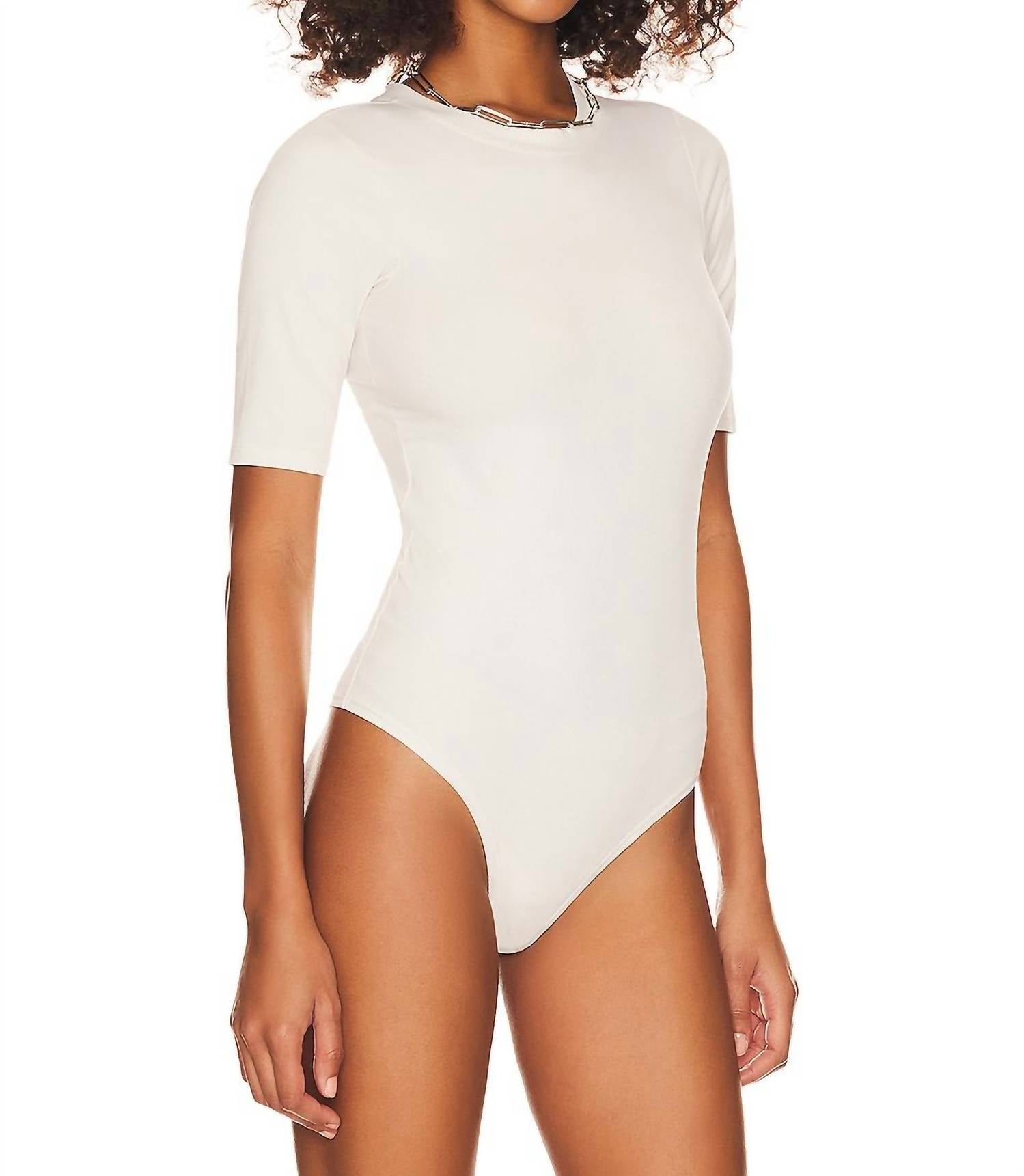 Spanx - Suit Yourself Ribbed Crewneck Bodysuit