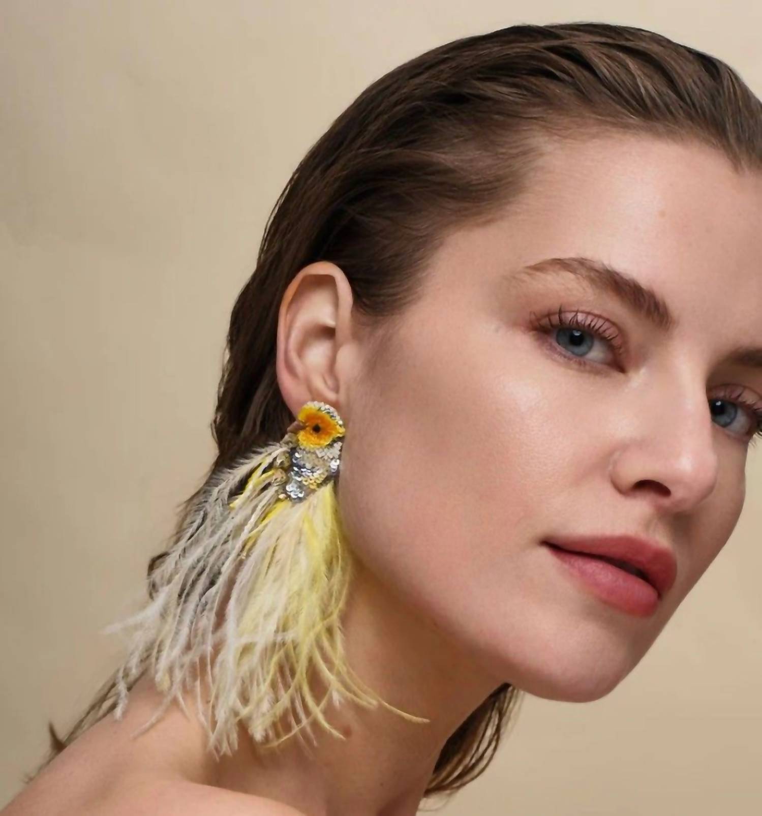 Mignonne Gavigan - amarillo bird earrings