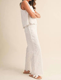 Kelsis - 3d Lace Pants Set