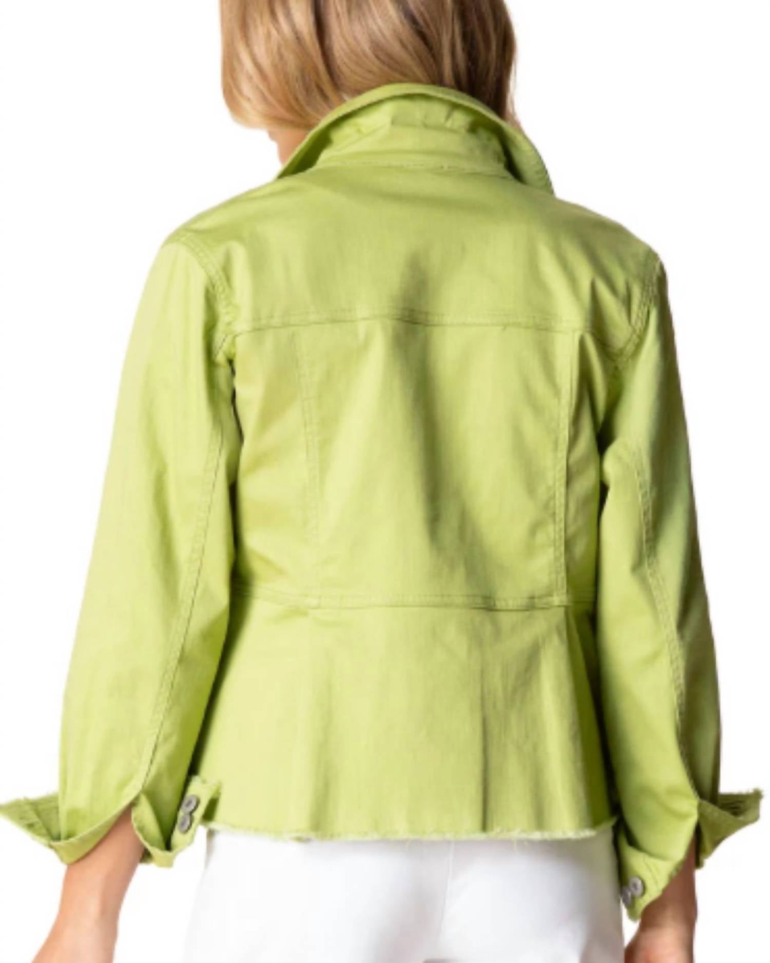 Habitat - Stretch Denim Peplum Jacket