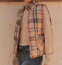 Jodifl - Plaid Puffer Vest
