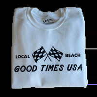 Local Beach - Good Times Checkered Flag Sweatshirt